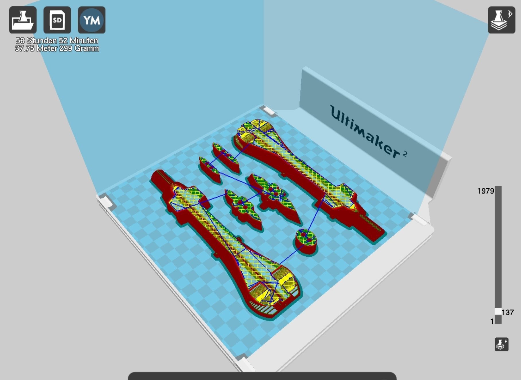 Sword Art Online Dark Repulser Sword Assembly 3D print model_53