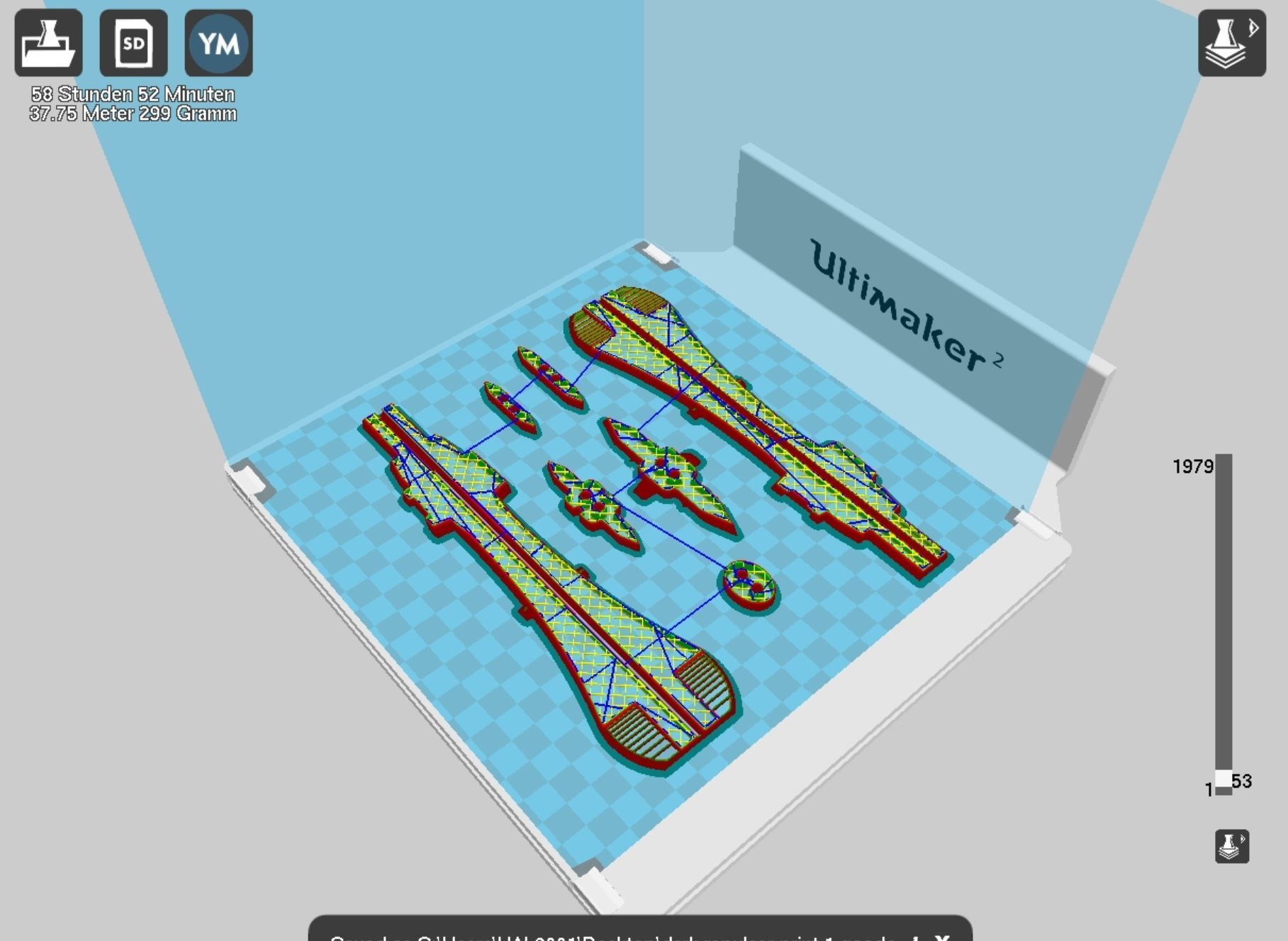 Sword Art Online Dark Repulser Sword Assembly 3D print model_50