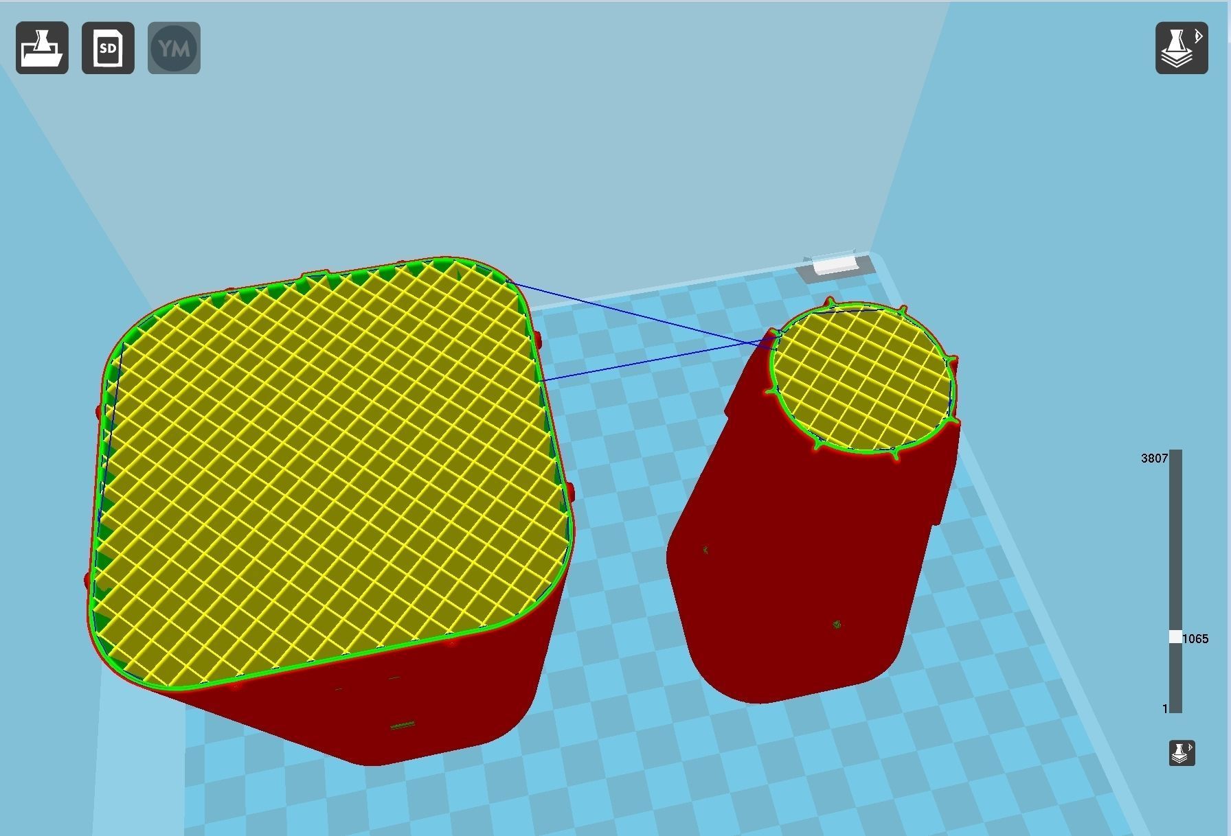 Delta Clipper MD DC-X Printable Miniature 3D print model_32