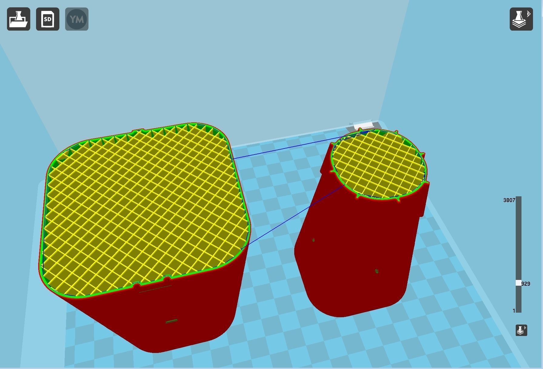 Delta Clipper MD DC-X Printable Miniature 3D print model_31