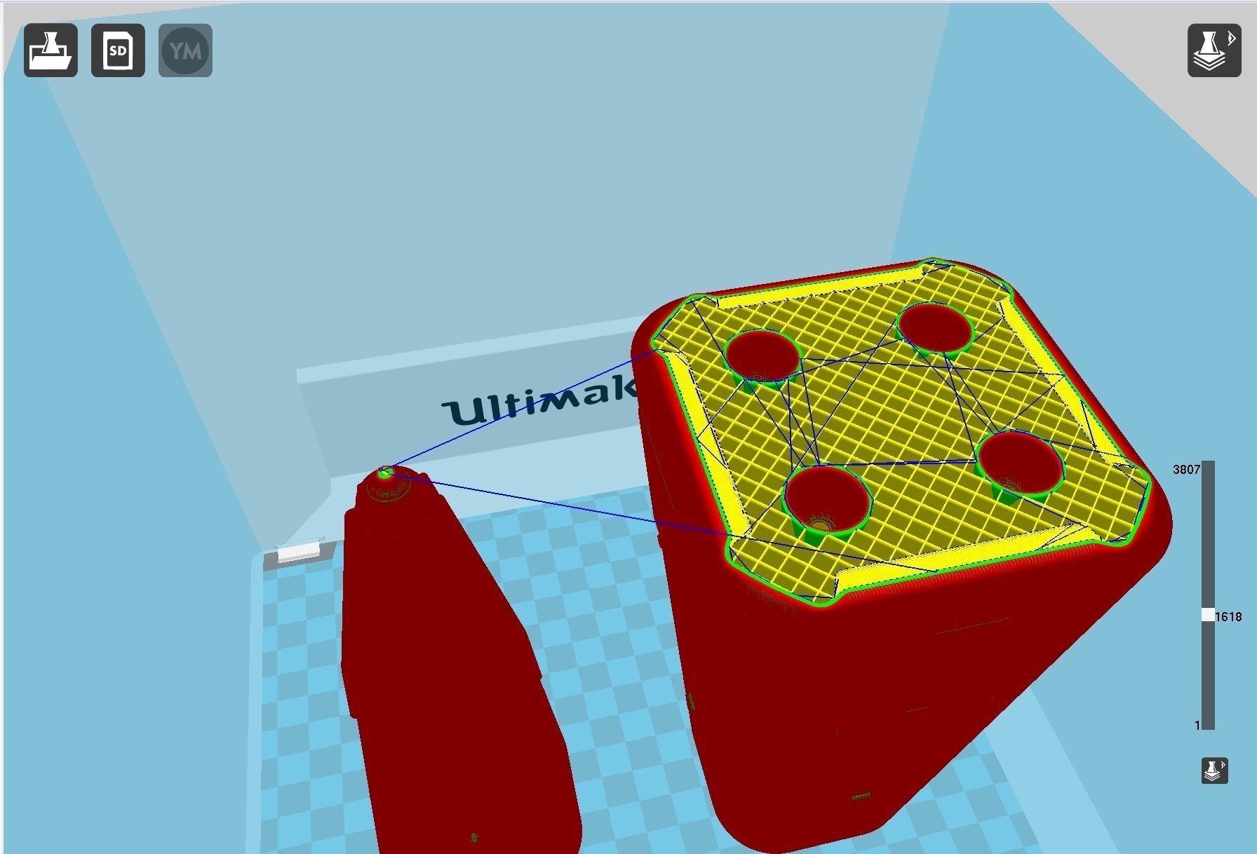 Delta Clipper MD DC-X Printable Miniature 3D print model_27