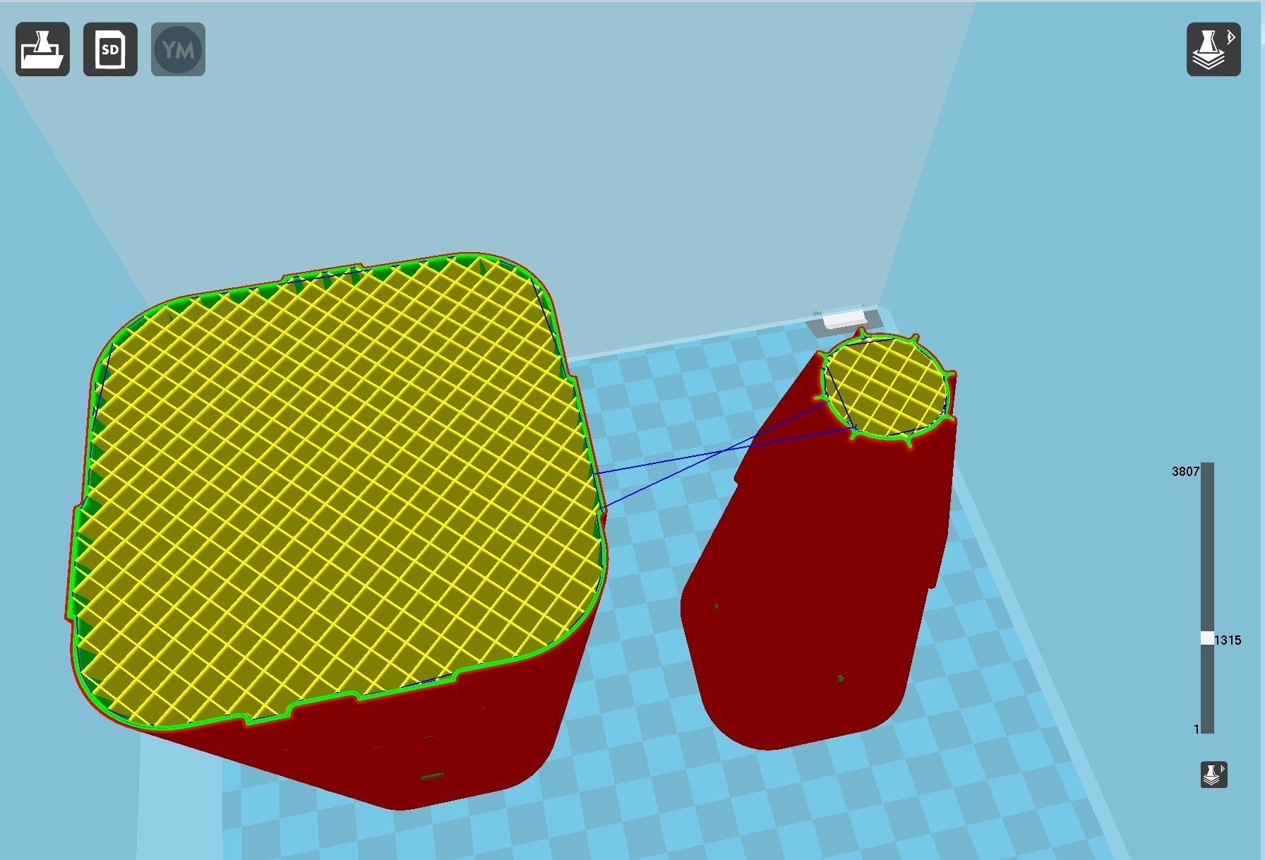 Delta Clipper MD DC-X Printable Miniature 3D print model_34