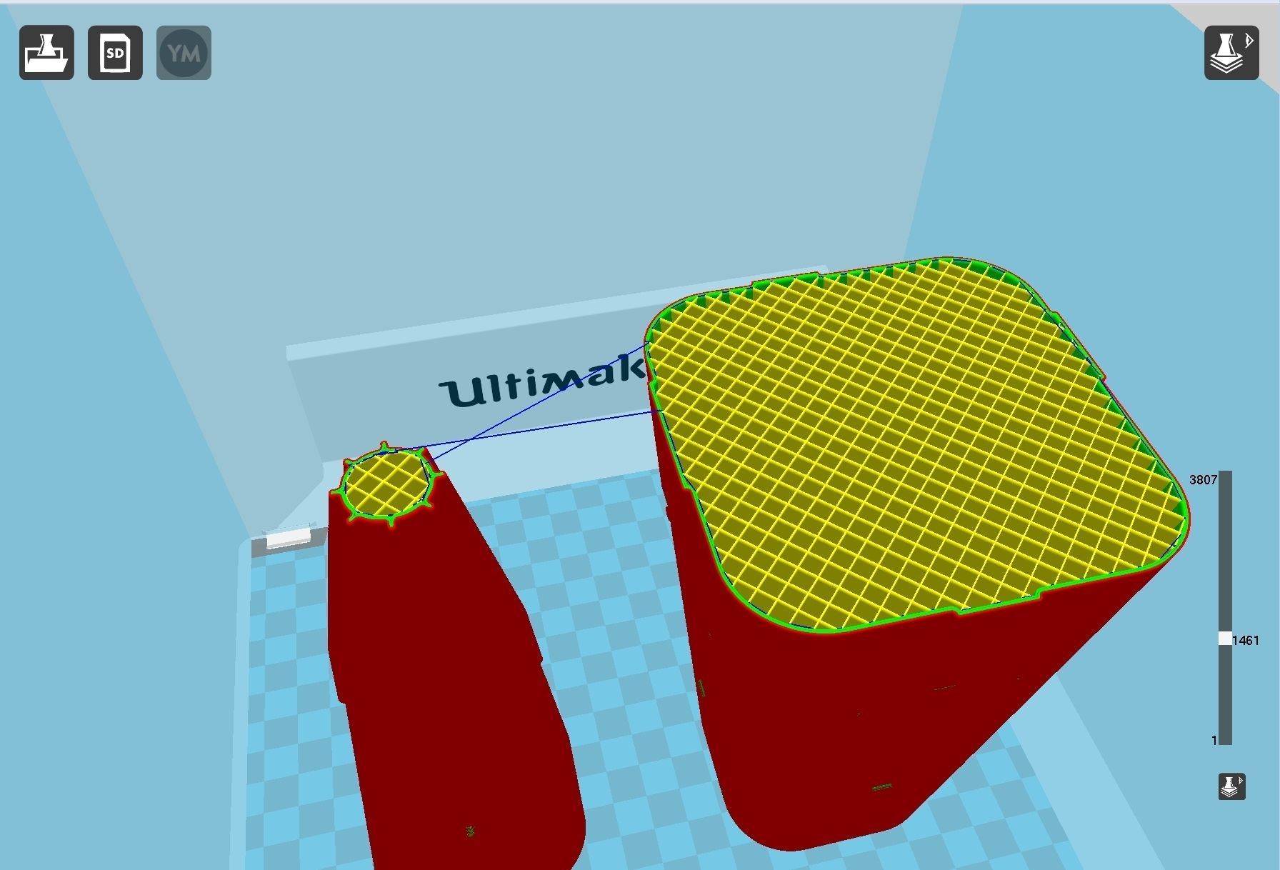 Delta Clipper MD DC-X Printable Miniature 3D print model_28