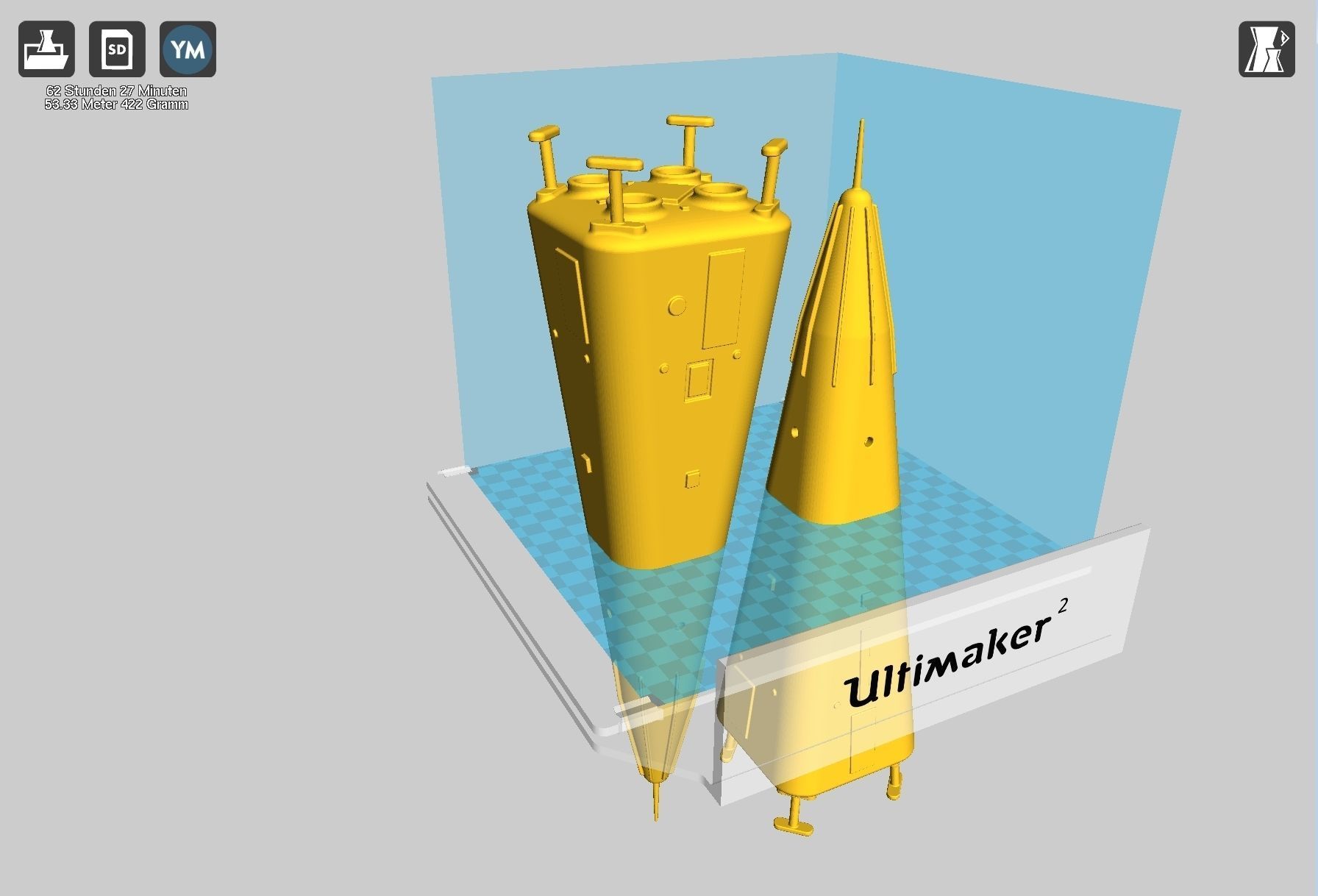 Delta Clipper MD DC-X Printable Miniature 3D print model_39