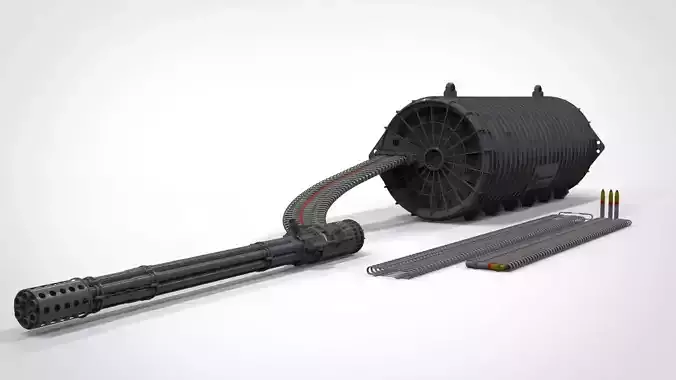 GAU-8 Avenger 3D model