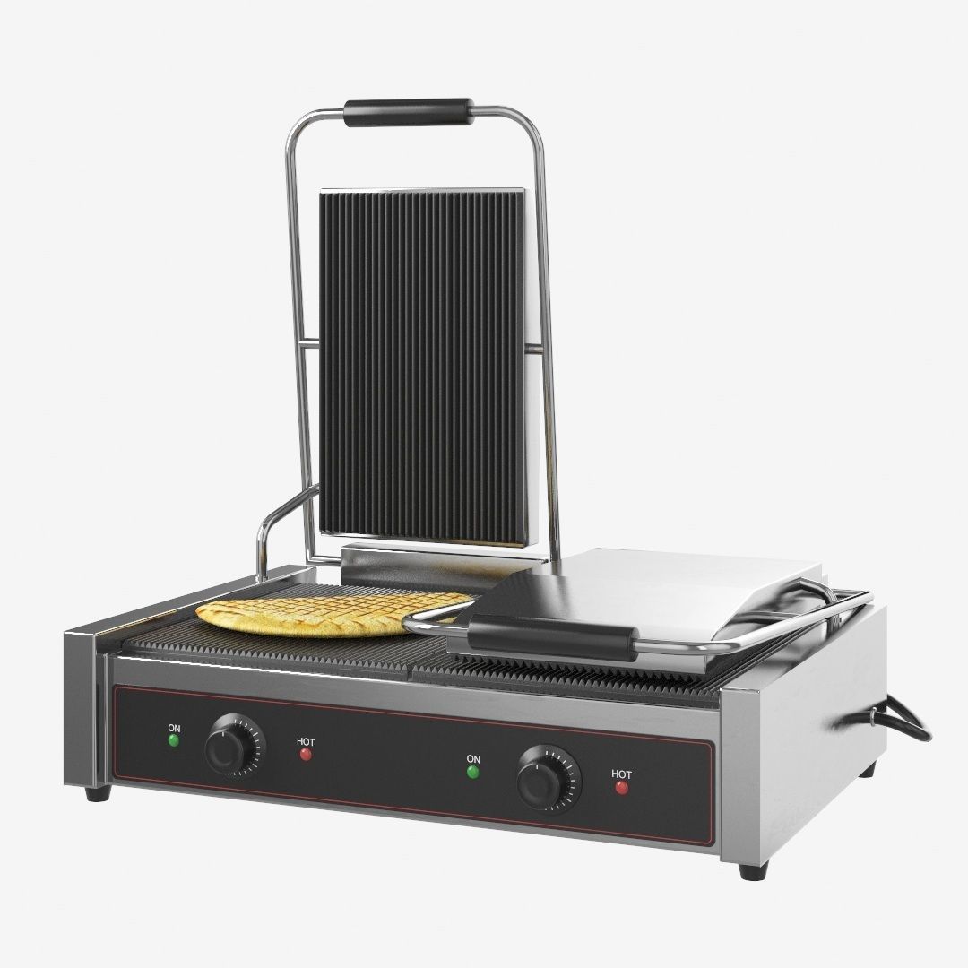 Equipment for Doner Cafe 3D model_6
