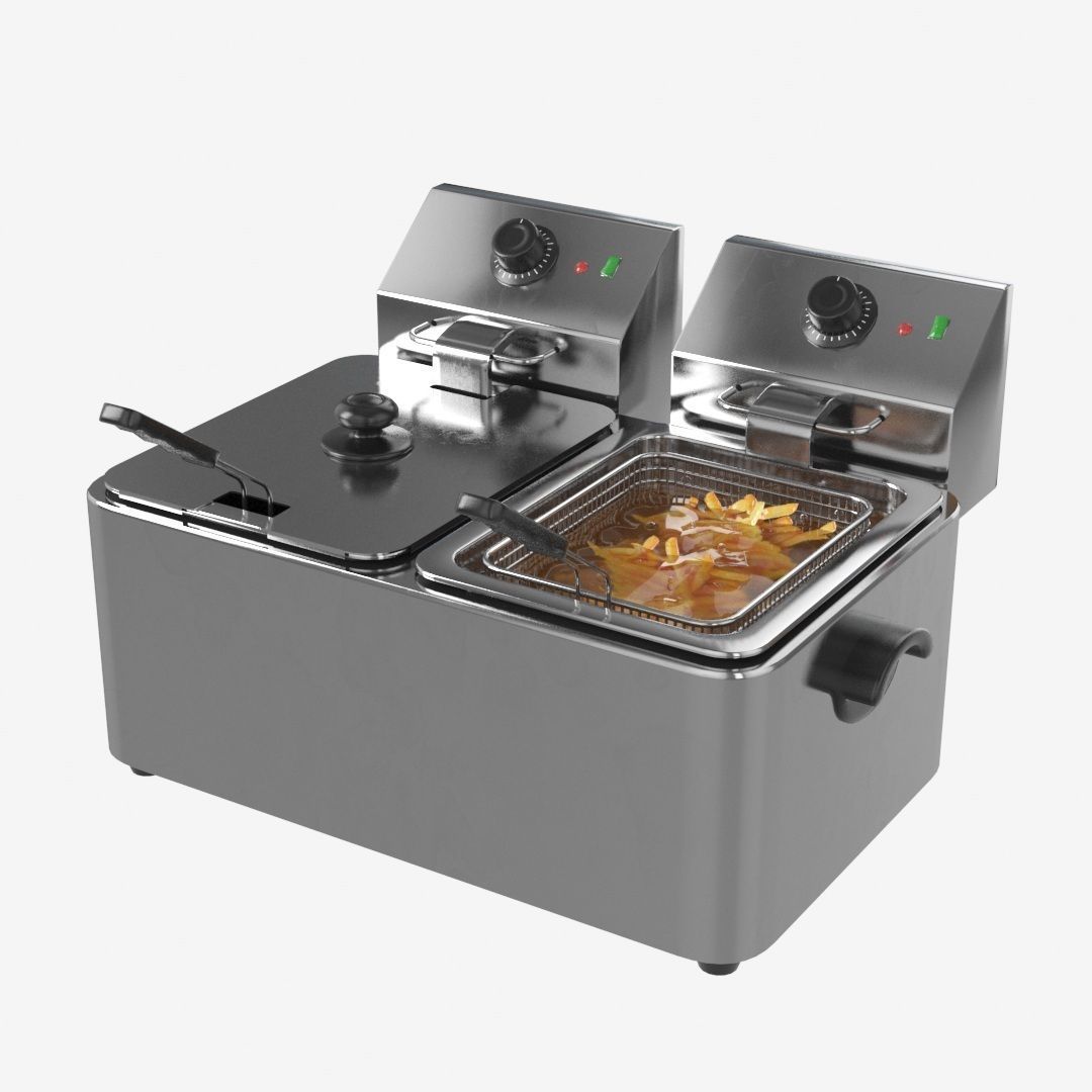 Equipment for Doner Cafe 3D model_4