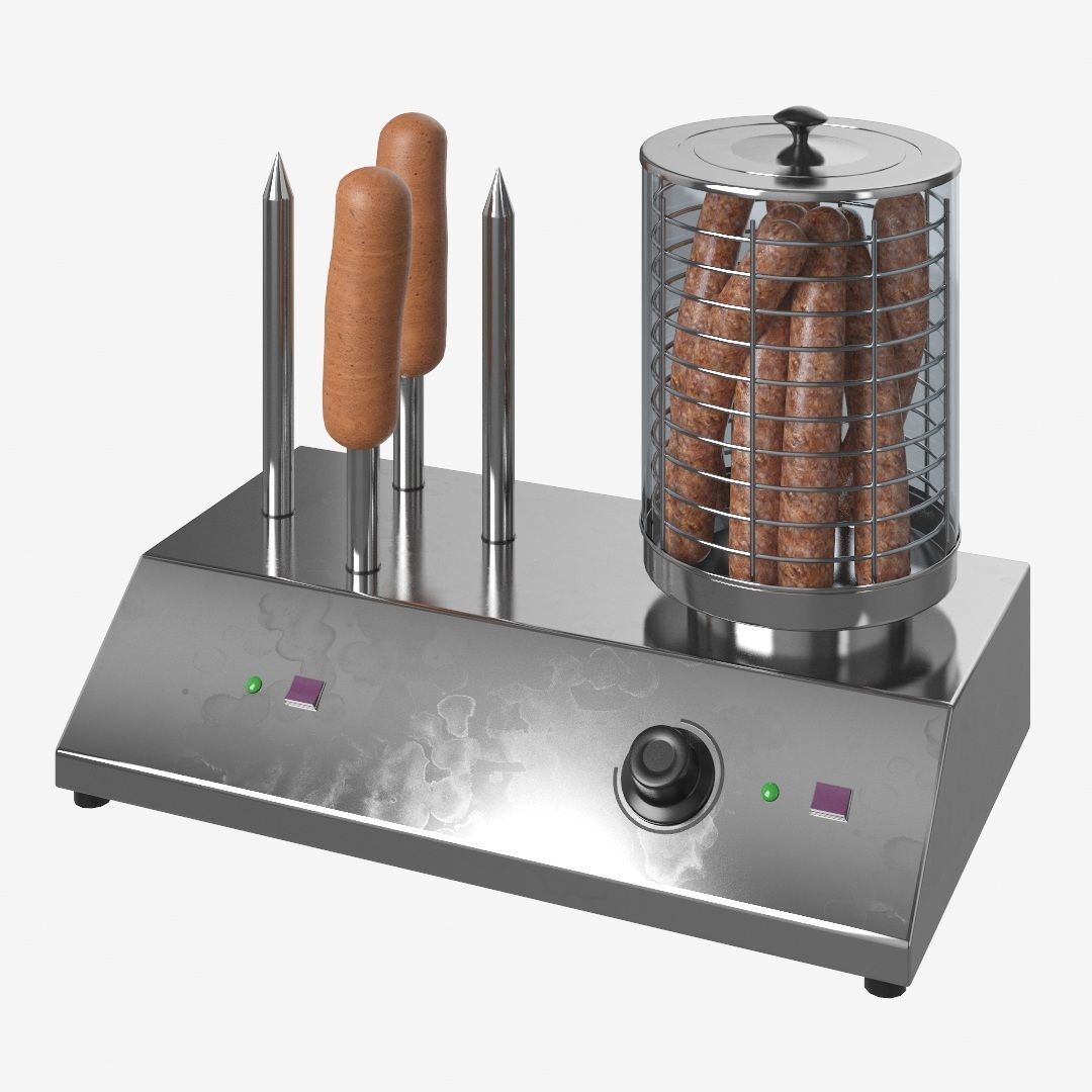 Equipment for Doner Cafe 3D model_5