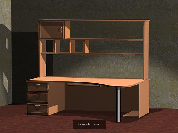 Furniture collection wooden table with legs _8