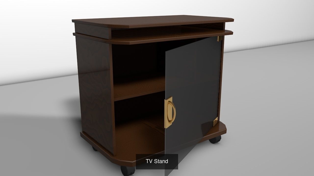 Furniture collection wooden table with legs _9