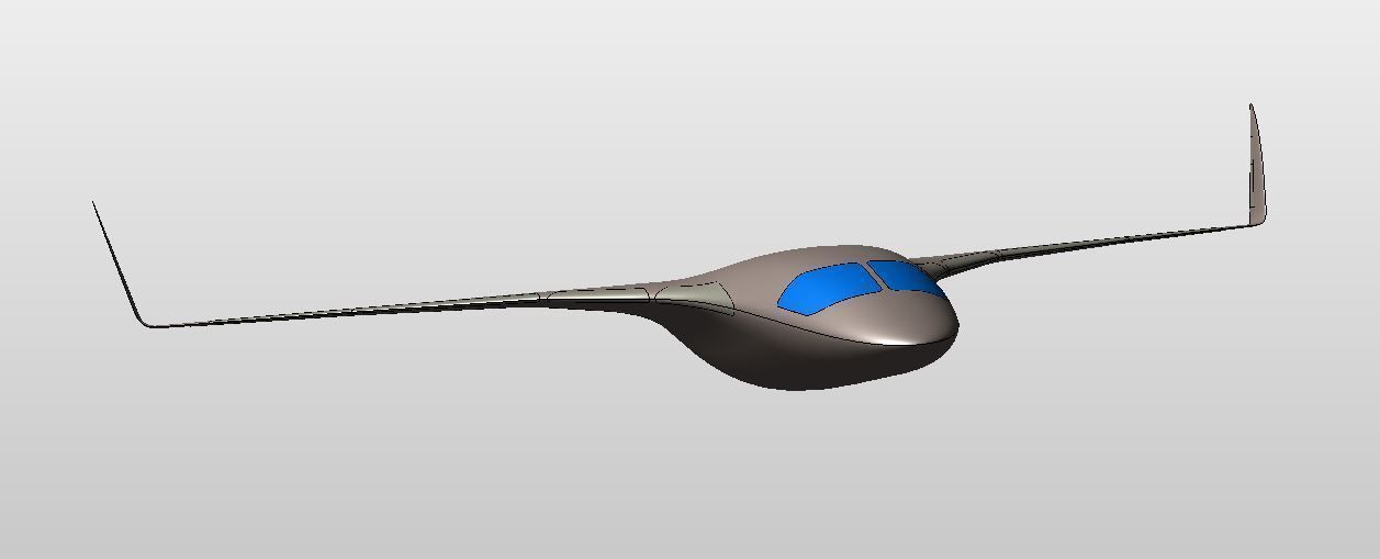 BWB X-Stream BT 3D model_44