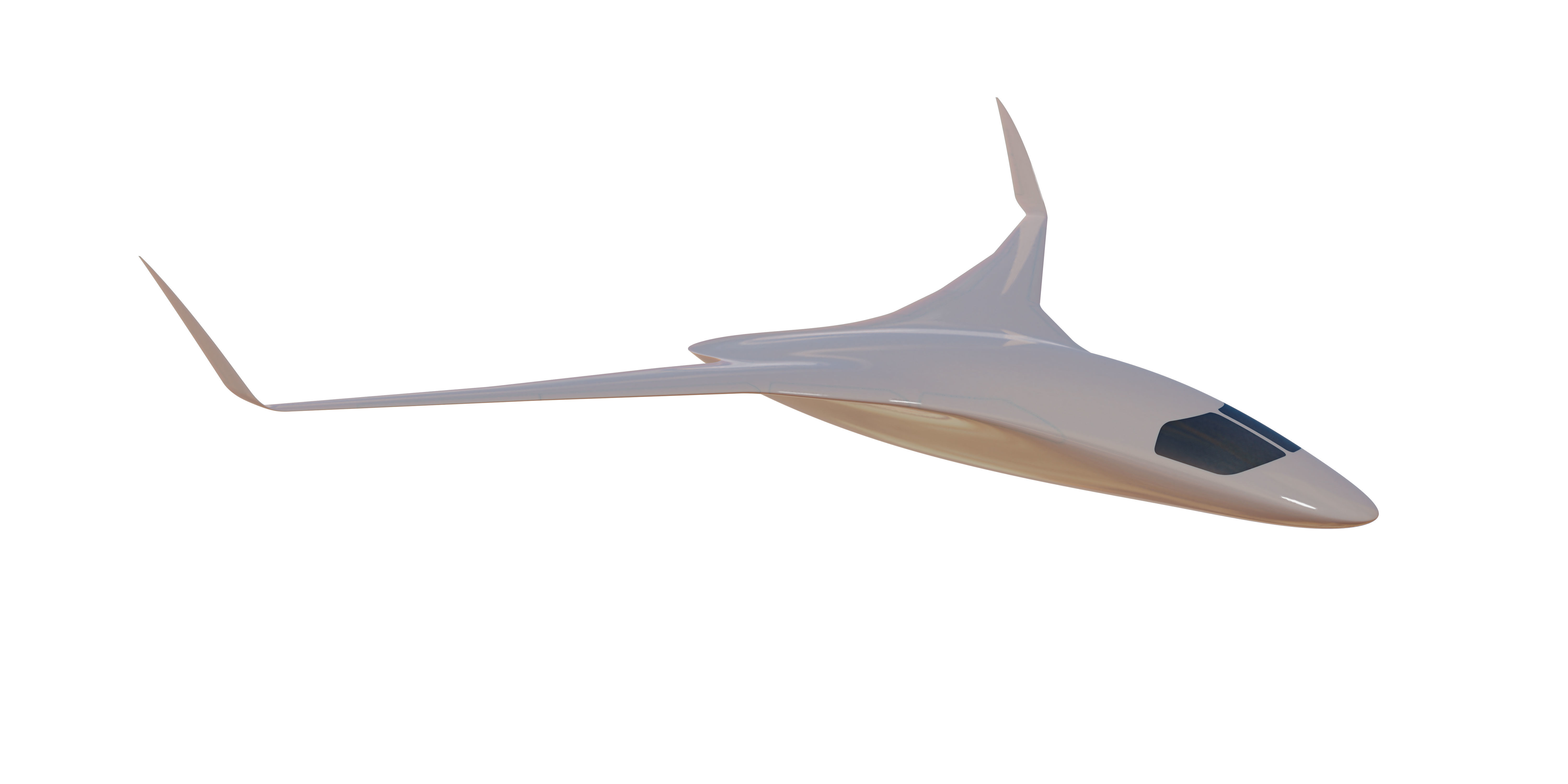 BWB X-Stream BT 3D model_9