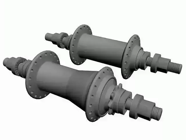 bmx cassette hub 3D model