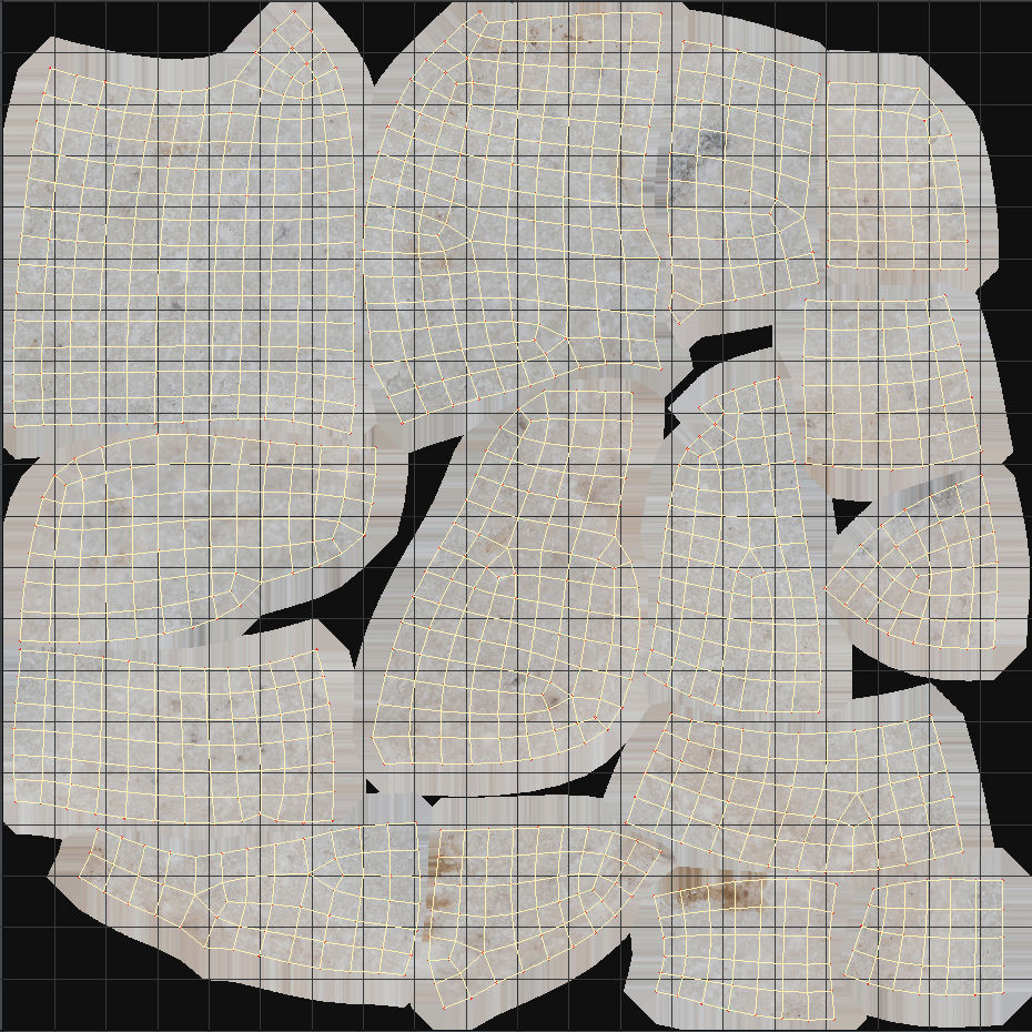 Oblong Limestone Pebble 3D model_26