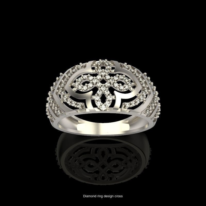 Women Jewelry set 3dm stl 3D print model 3D Model Collection_2