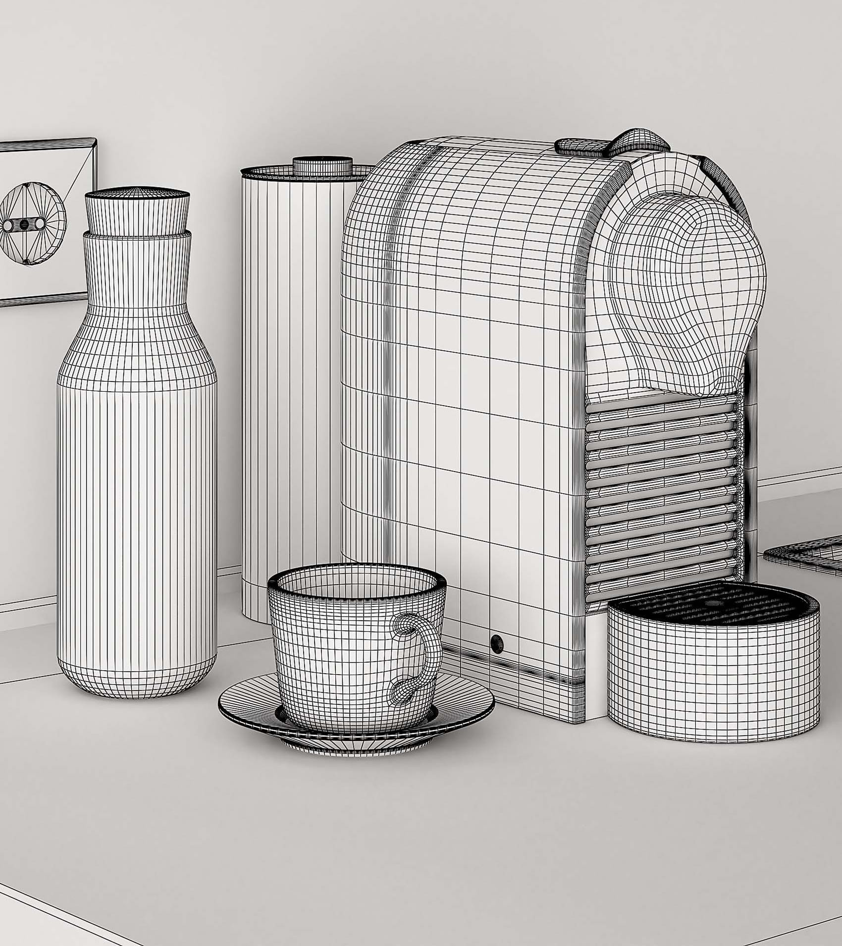 Metod Voxtorp Glossy White 3D model_7