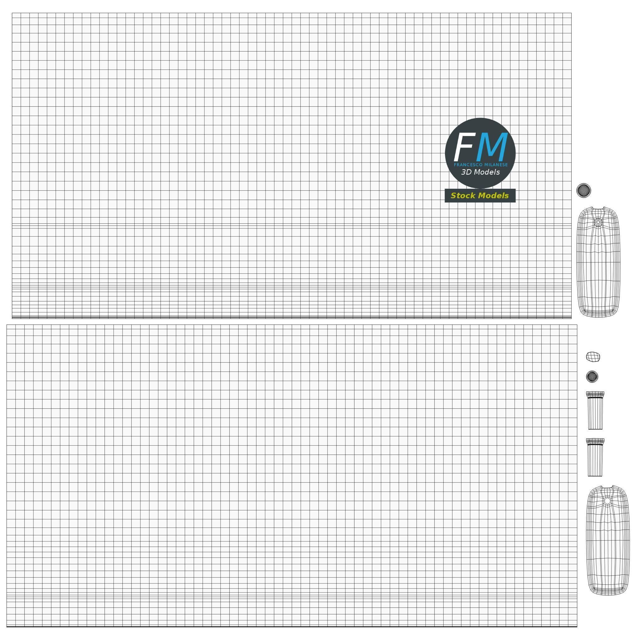 Bulkhead lamp 3D model_13