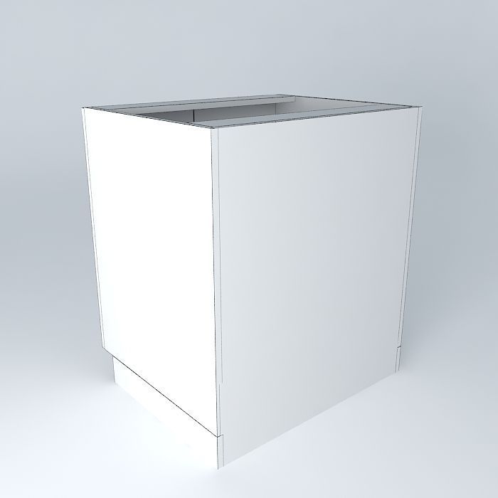 S2D0FDHC cabinet Free 3D model_4