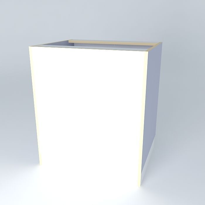 S2D0FDHC cabinet Free 3D model_1