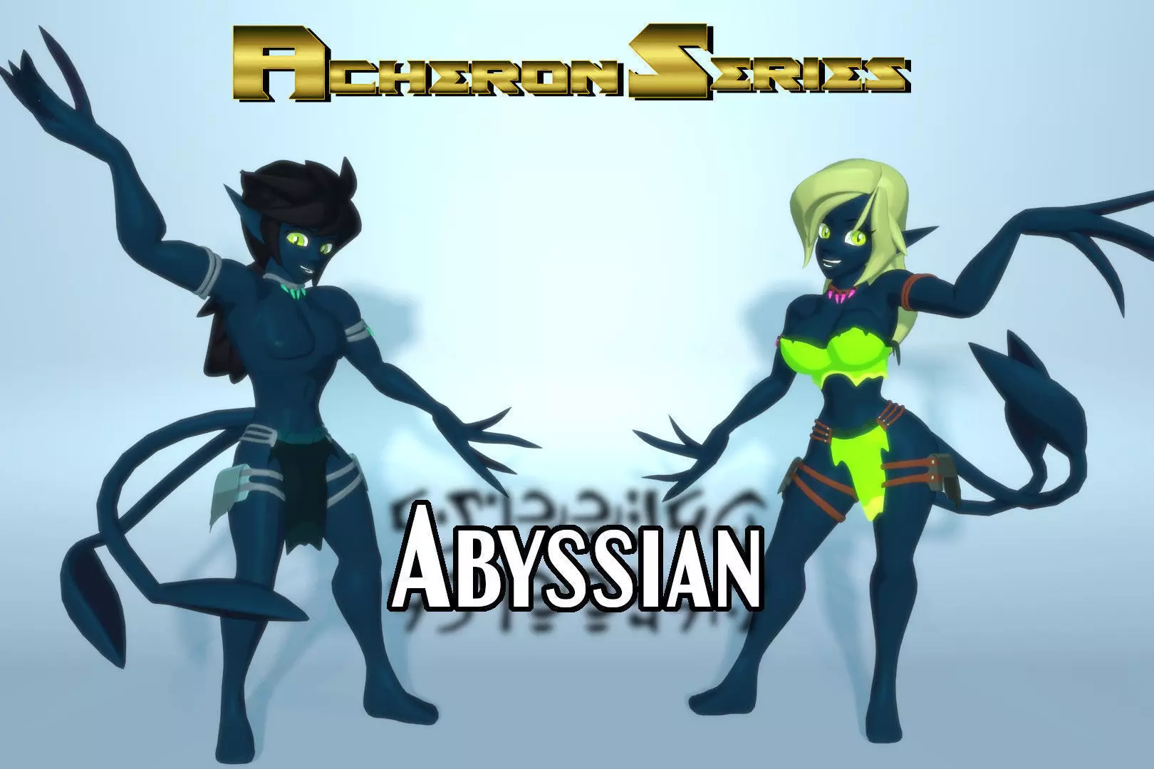 Acheron Abyssian Nude Low-poly 3D model_0