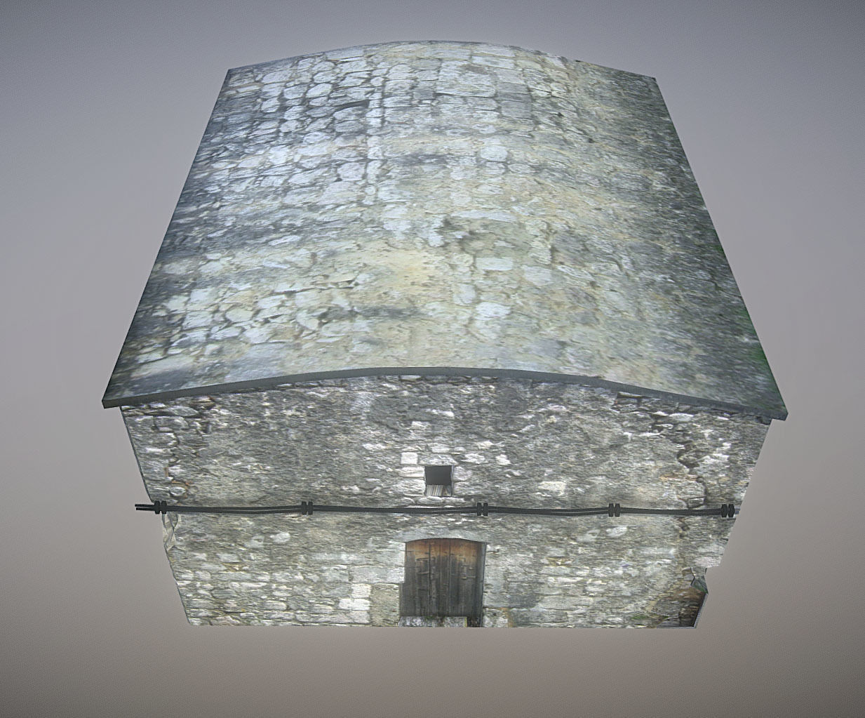 Old House 7 Low-poly 3D model_4