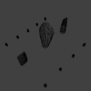 Dilophosaurus Male Right Leg STL 3D print model_11