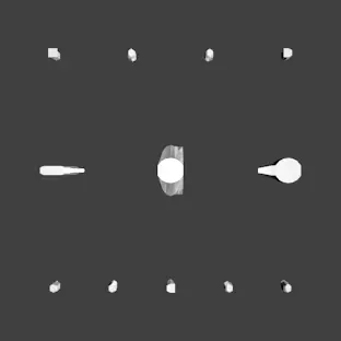 Dilophosaurus Male Right Leg STL 3D print model_0