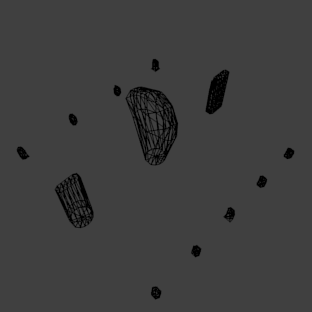 Dilophosaurus Male Right Leg STL 3D print model_12