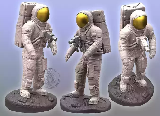 Apollo Astronaut Sculpture 3D print model