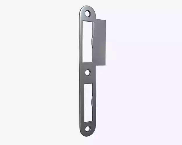 standard door strike plate