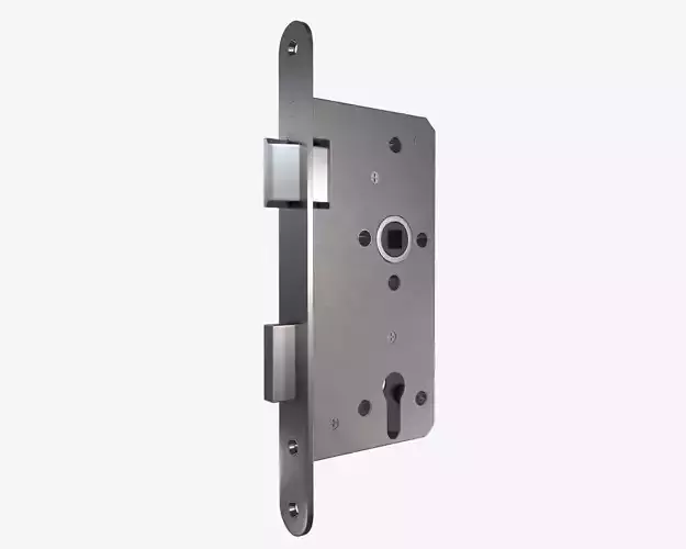 standard door lock for interior doors 3D model
