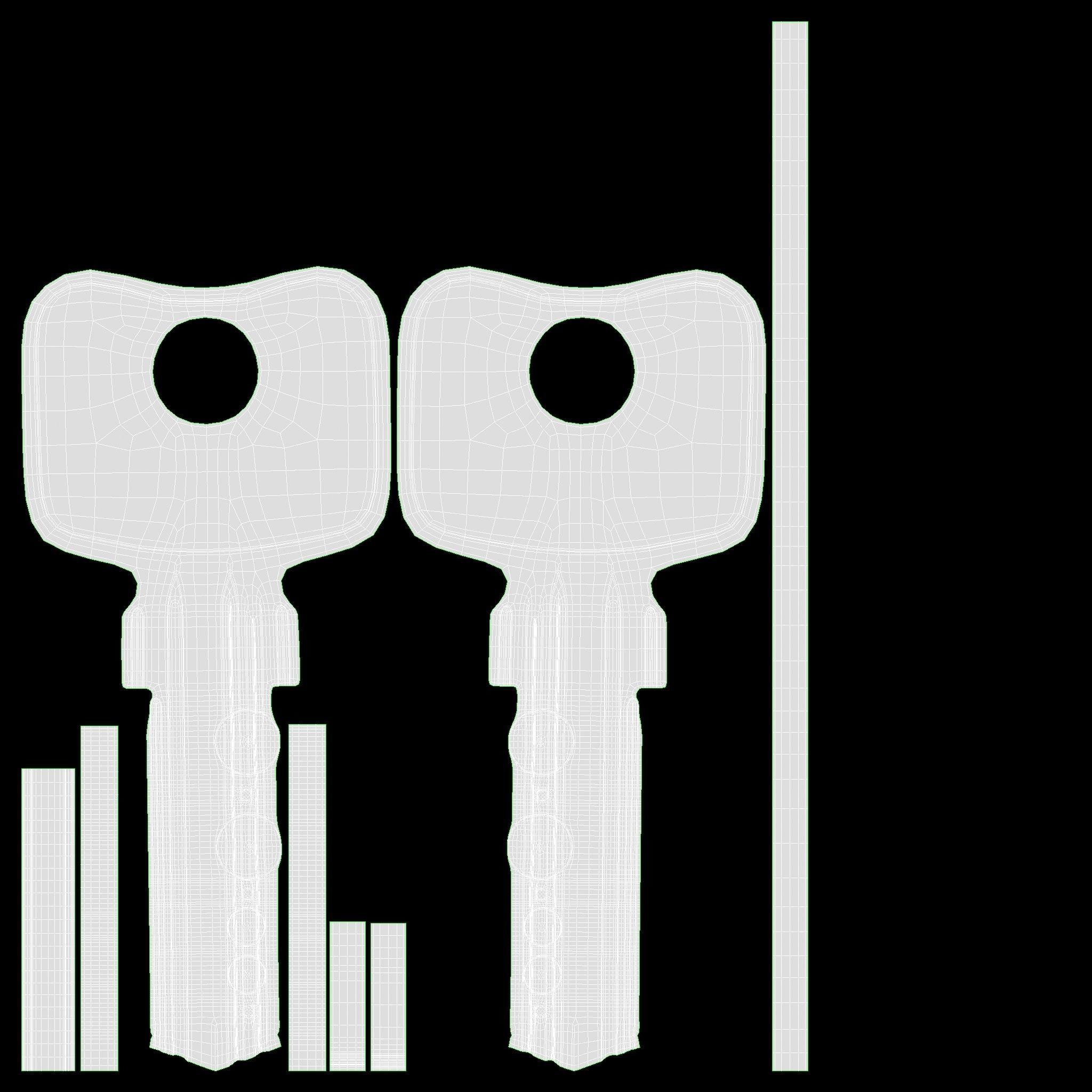 keys set of 3D model_9
