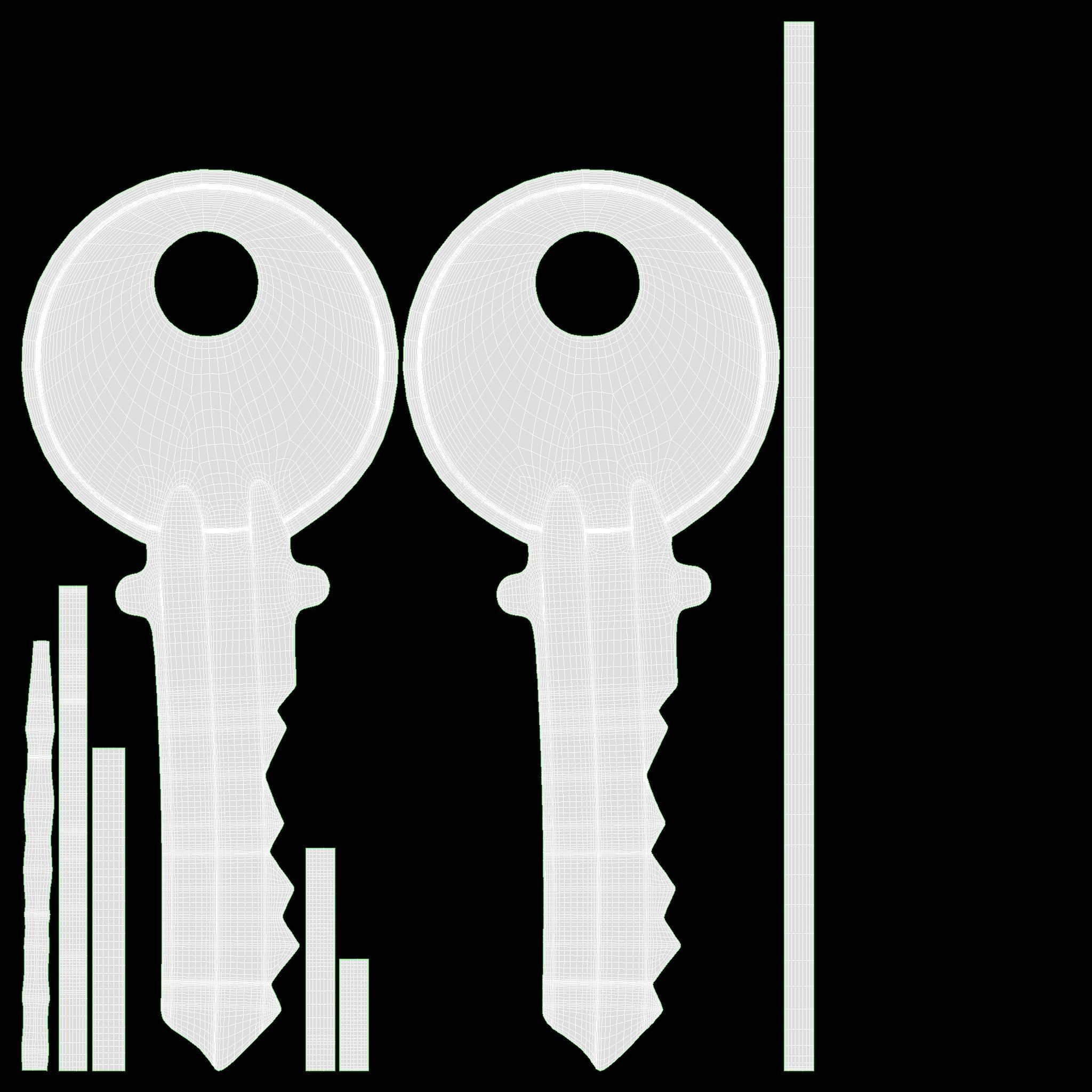 keys set of 3D model_11