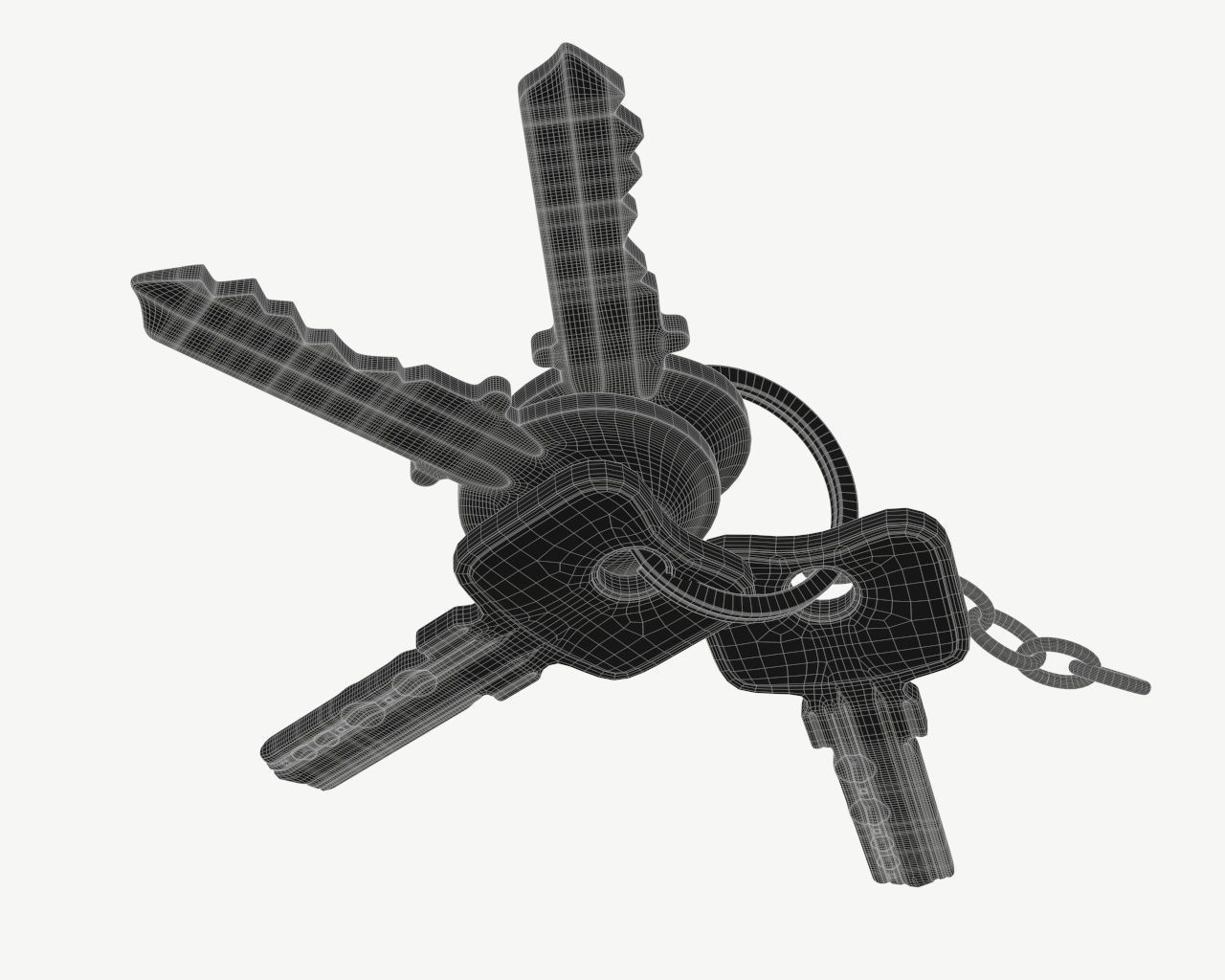 keys set of 3D model_7