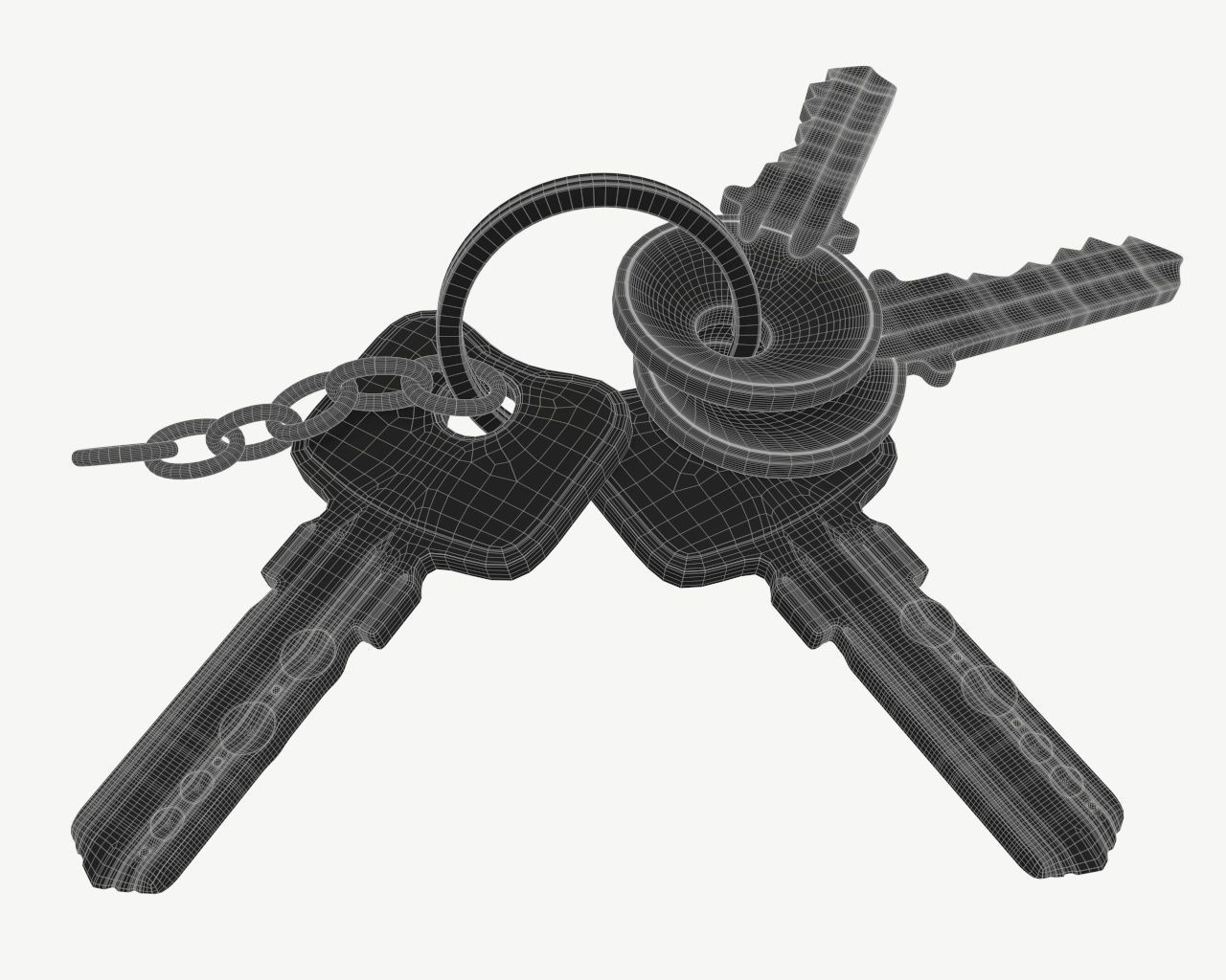 keys set of 3D model_5