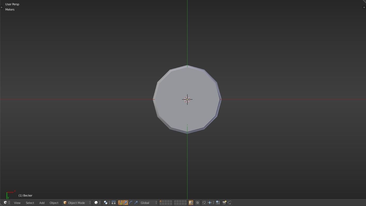 Becker liquid measuring cup Low-poly 3D model_38