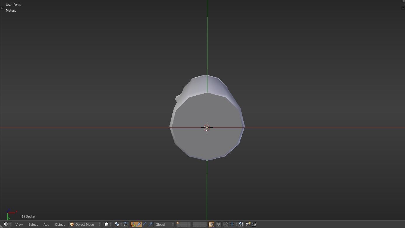 Becker liquid measuring cup Low-poly 3D model_39