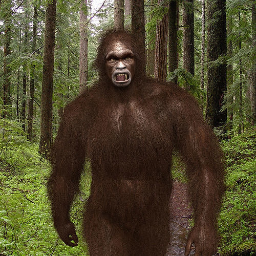 Big Foot - Sasquatch 3d model - animated 3D model