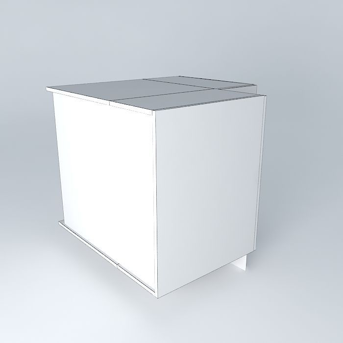 BC1D0DPC cube Free 3D model_3