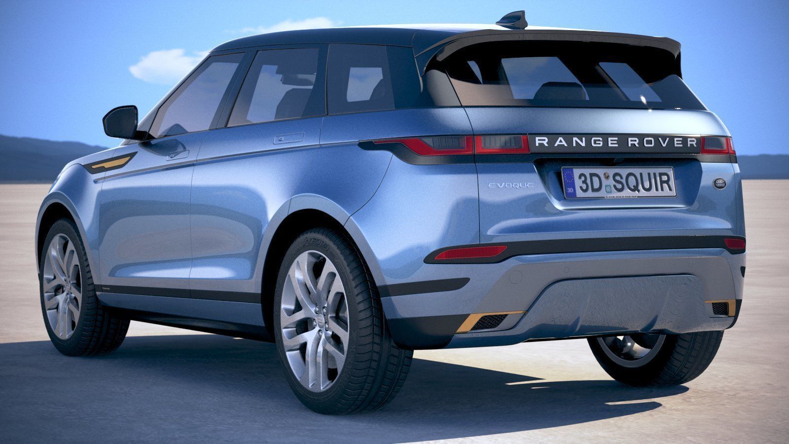 Land Rover Evoque R Dynamic 2020 3D model_13