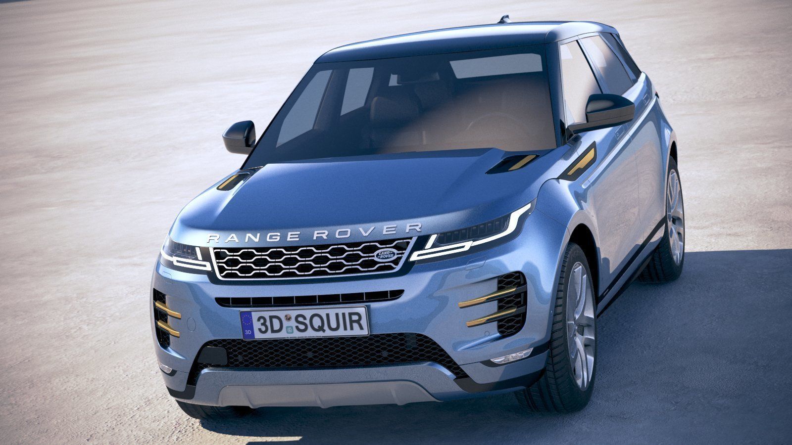 Land Rover Evoque R Dynamic 2020 3D model_1