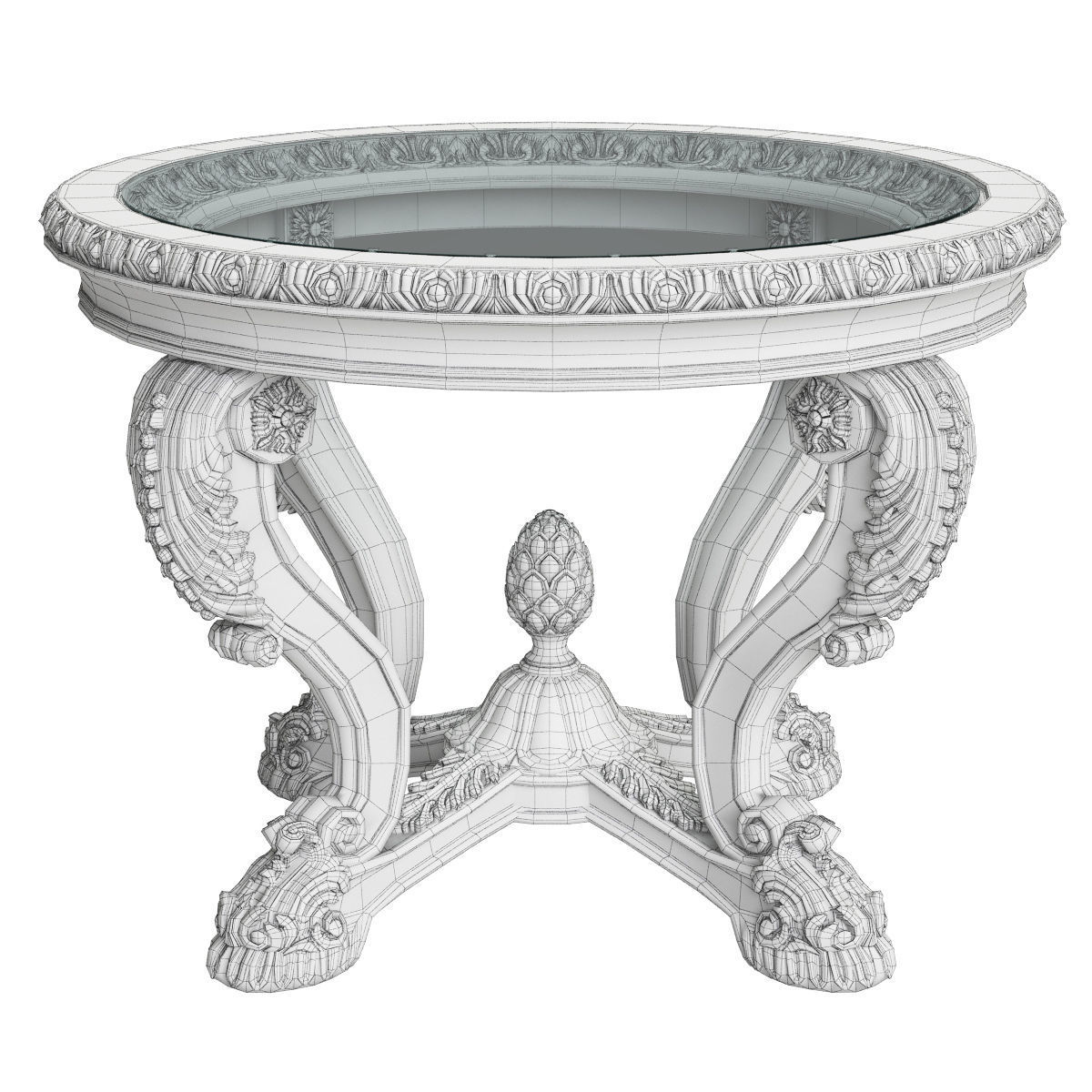 Asnaghi Interiors Pignat Table 3D model_4