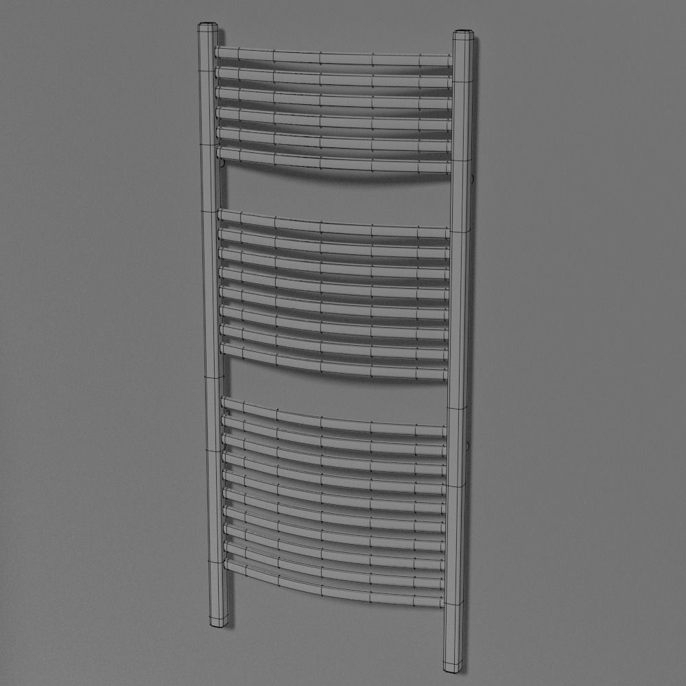 Towel Rack 3D model_2
