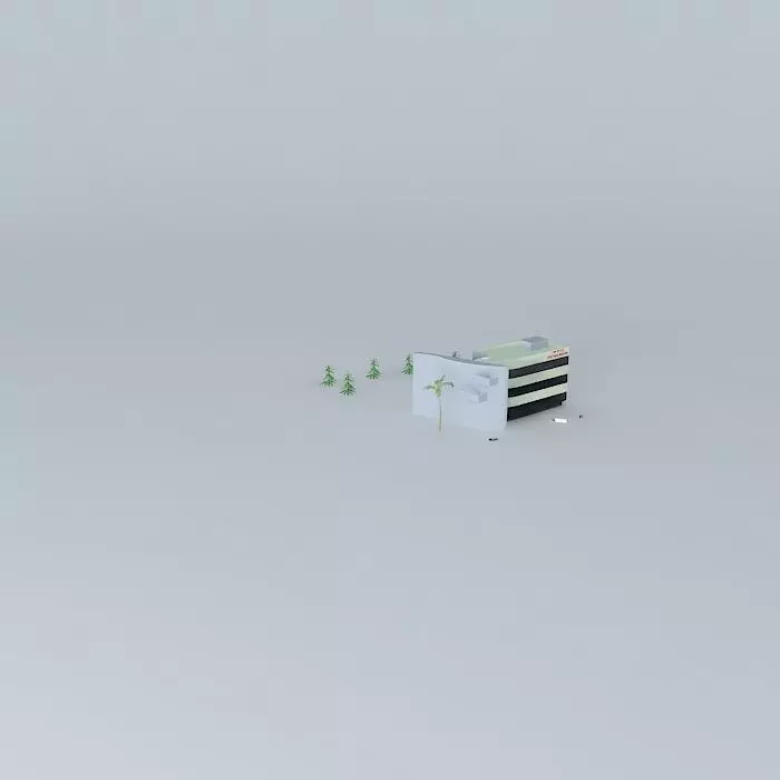 Ashdod Medical Emergency Center Free 3D model_0