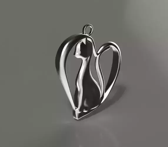 Coulomb cat 3D print model