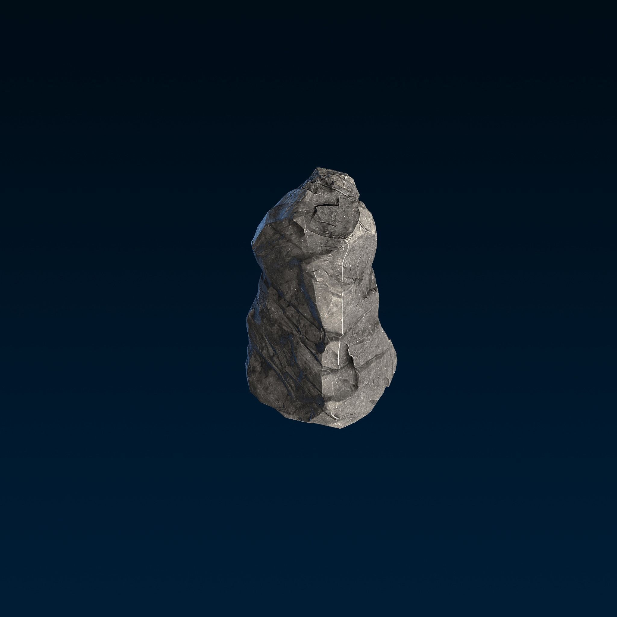 Big Chunky Rocks Pack - Game-Ready  Low-poly 3D model_10