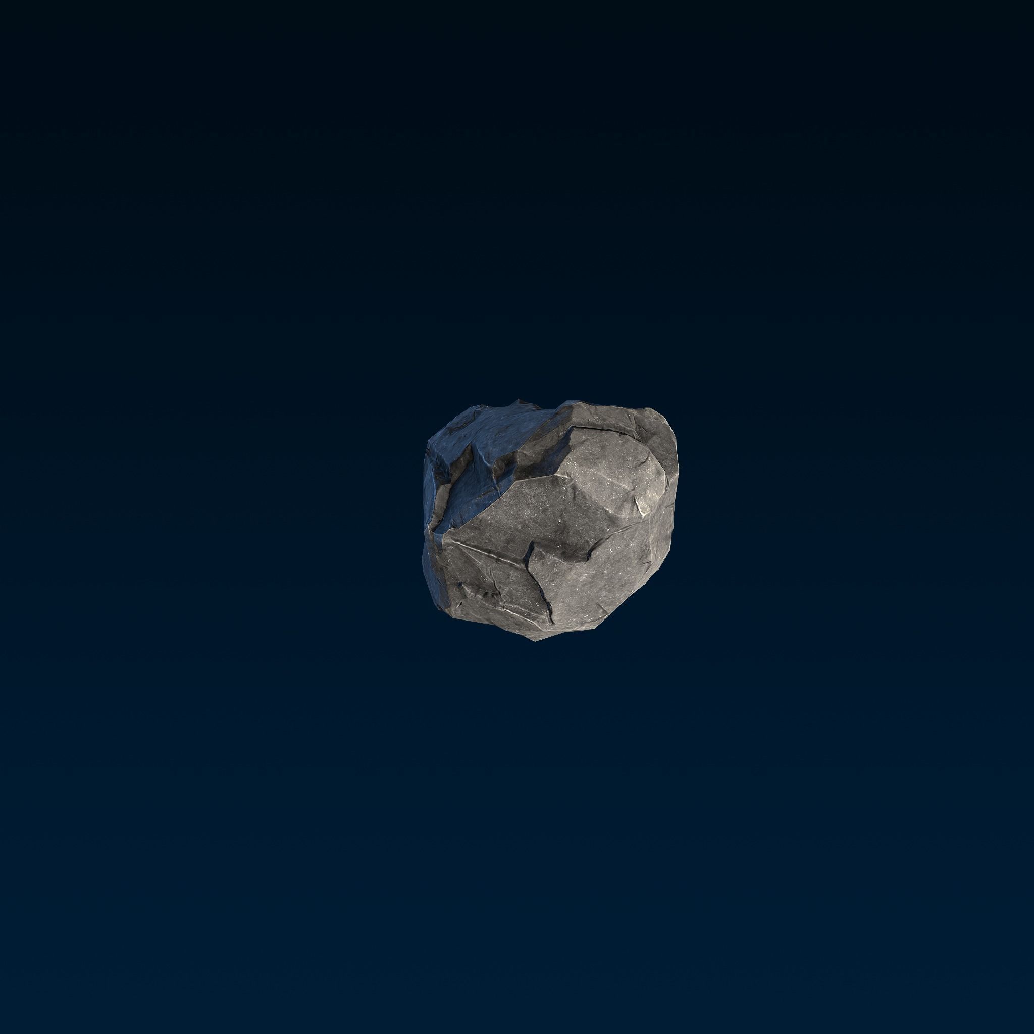 Big Chunky Rocks Pack - Game-Ready  Low-poly 3D model_12