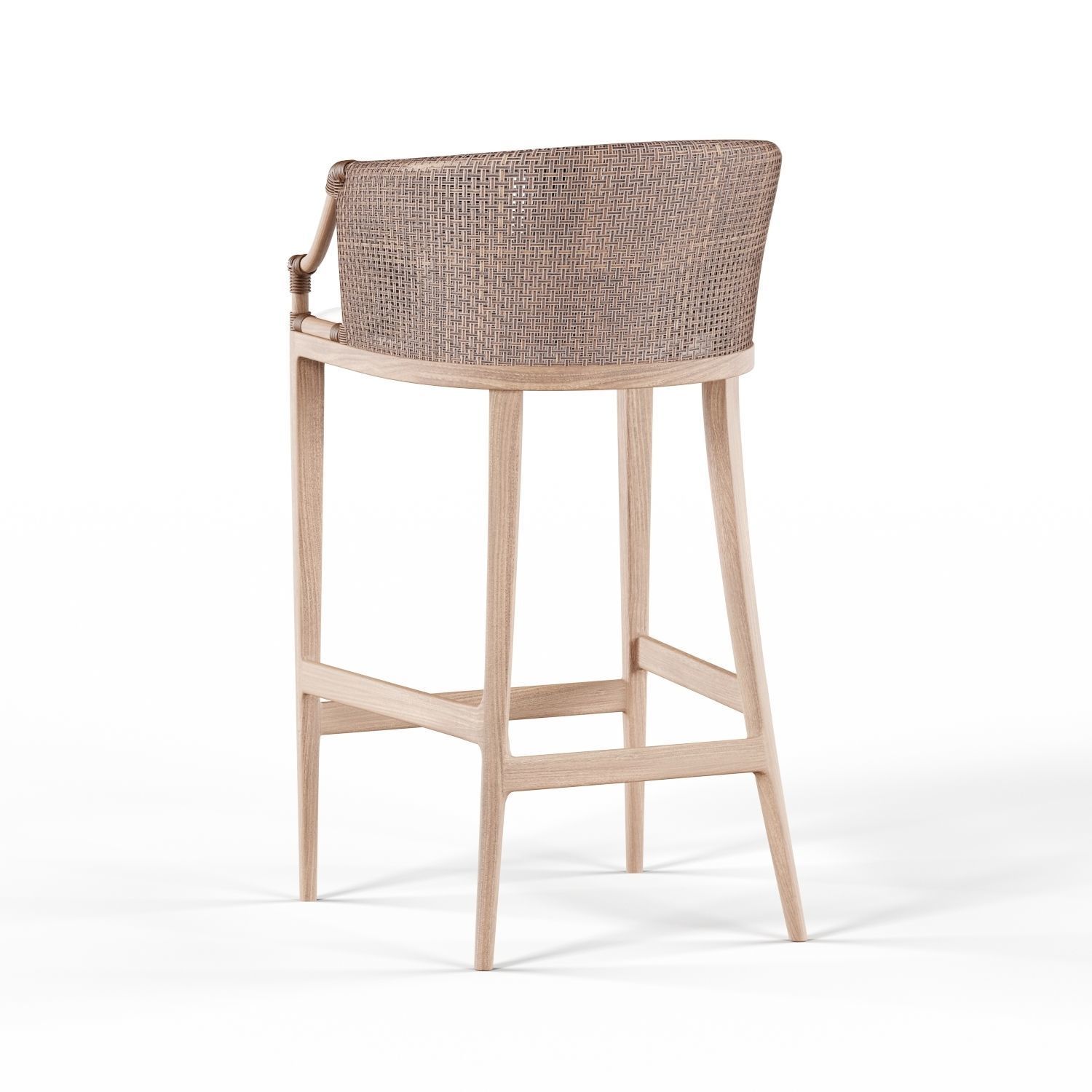 Safavieh Brando Bar Stool 3D model_3