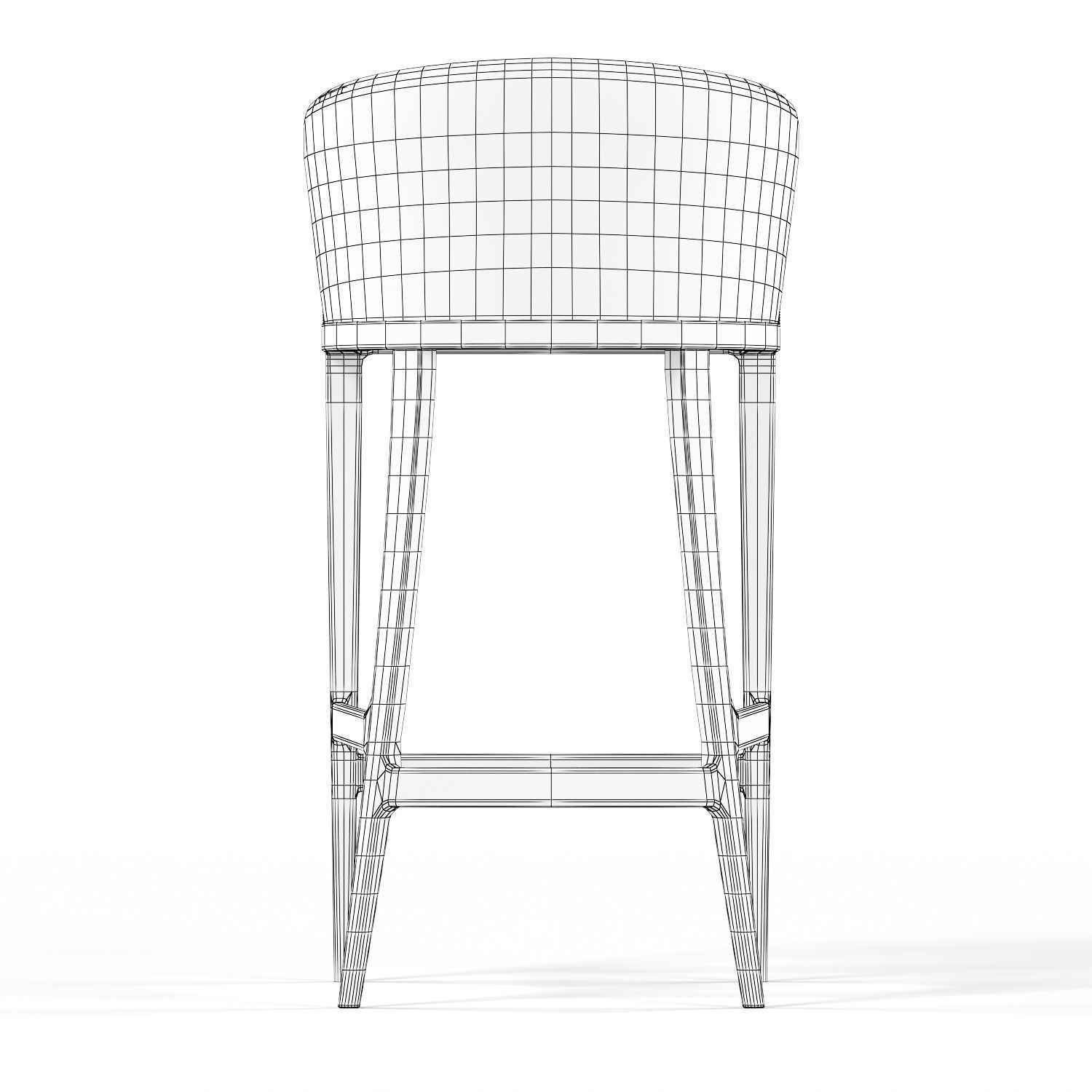 Safavieh Brando Bar Stool 3D model_10
