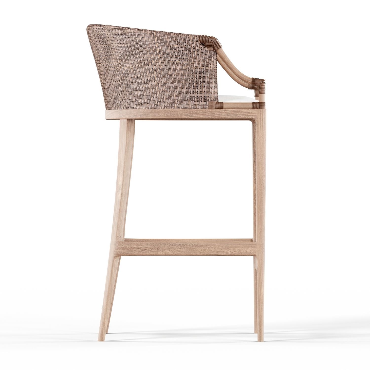 Safavieh Brando Bar Stool 3D model_2